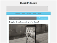 Tablet Screenshot of chestiiutile.com